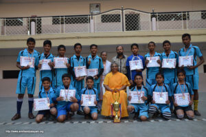 School Secures Runner-up Position in Subhadra Football Competition